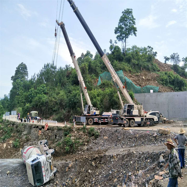 周口周口24小时应急道路救援吊装吊装现场实拍